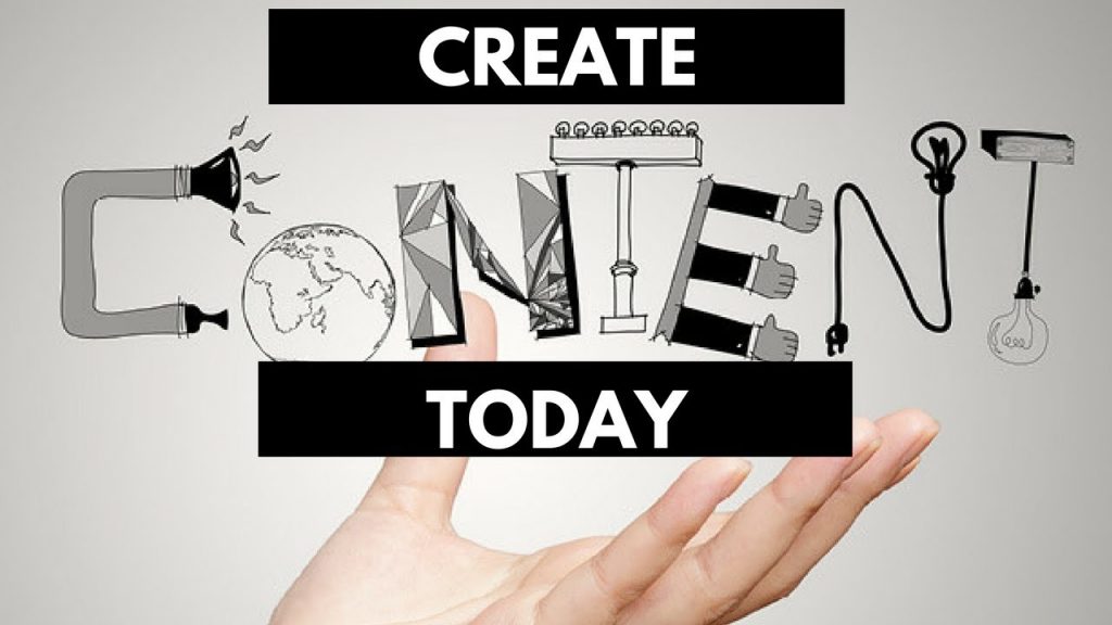 create content today